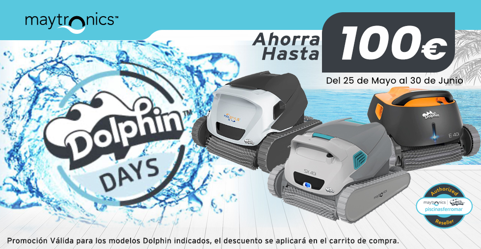 Limpiafondos Dolphin para piscinas