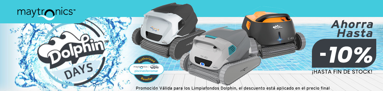 Promoción de Descuento Limpiafondos Dolphin Dolphin Days -10% de descuento