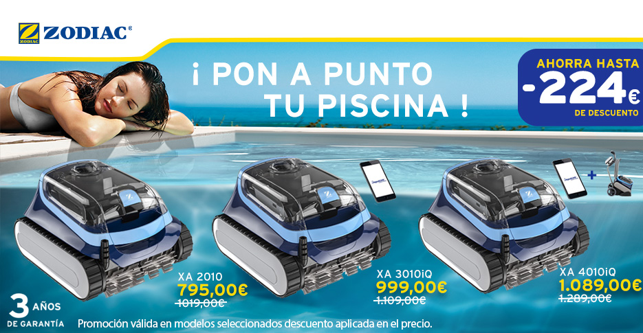 Promoción Verano Limpiafondos Zodiac