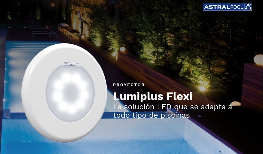 proyector Lumiplus de Astralpool FlexiNiche