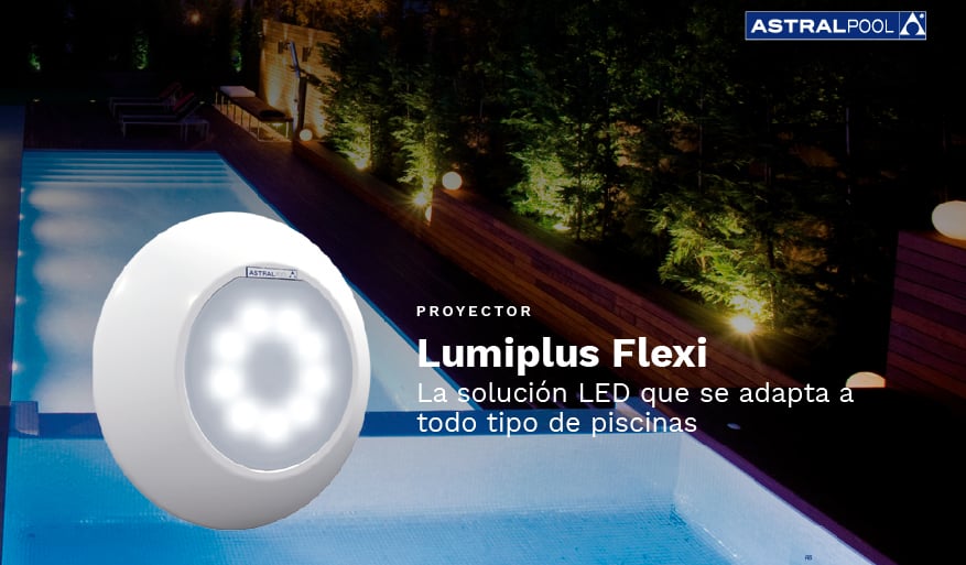 proyector Lumiplus de Astralpool Flexislim