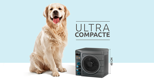 Ultracompact Poolex Heat Pump