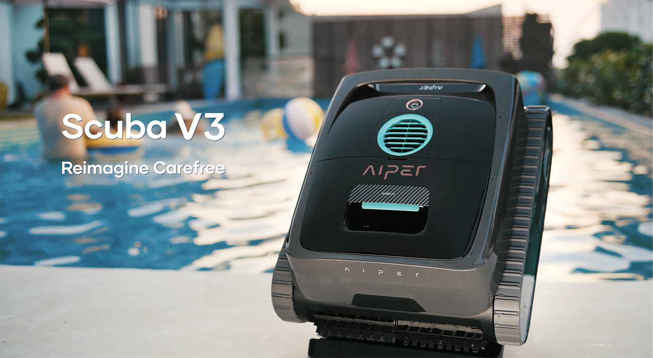 Scuba V3, Robot sin cables de Aiper con Inteligencia Artificial