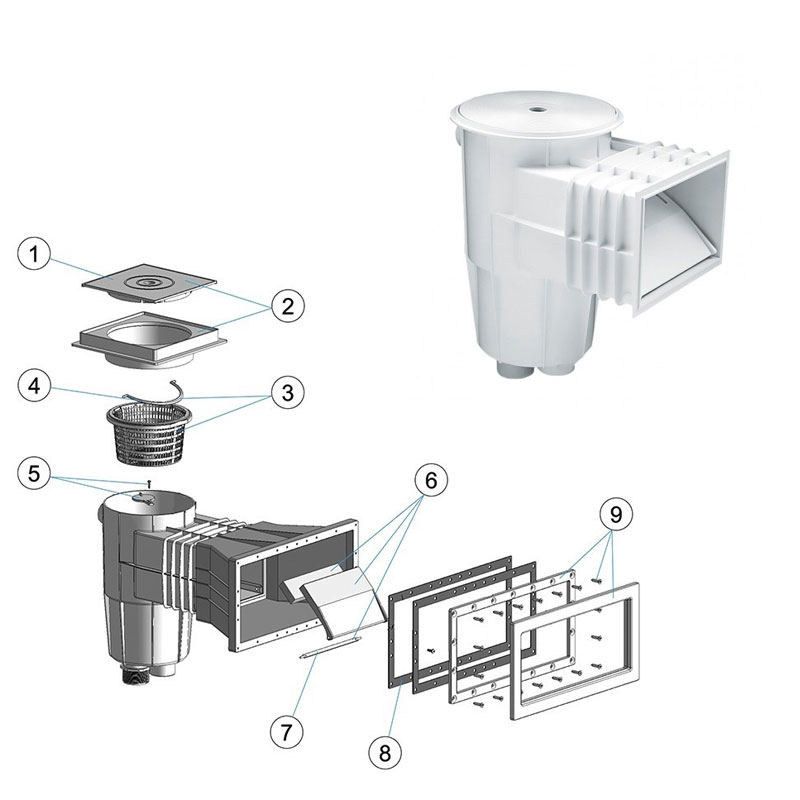 Recambios Skimmers Astralpool 34413