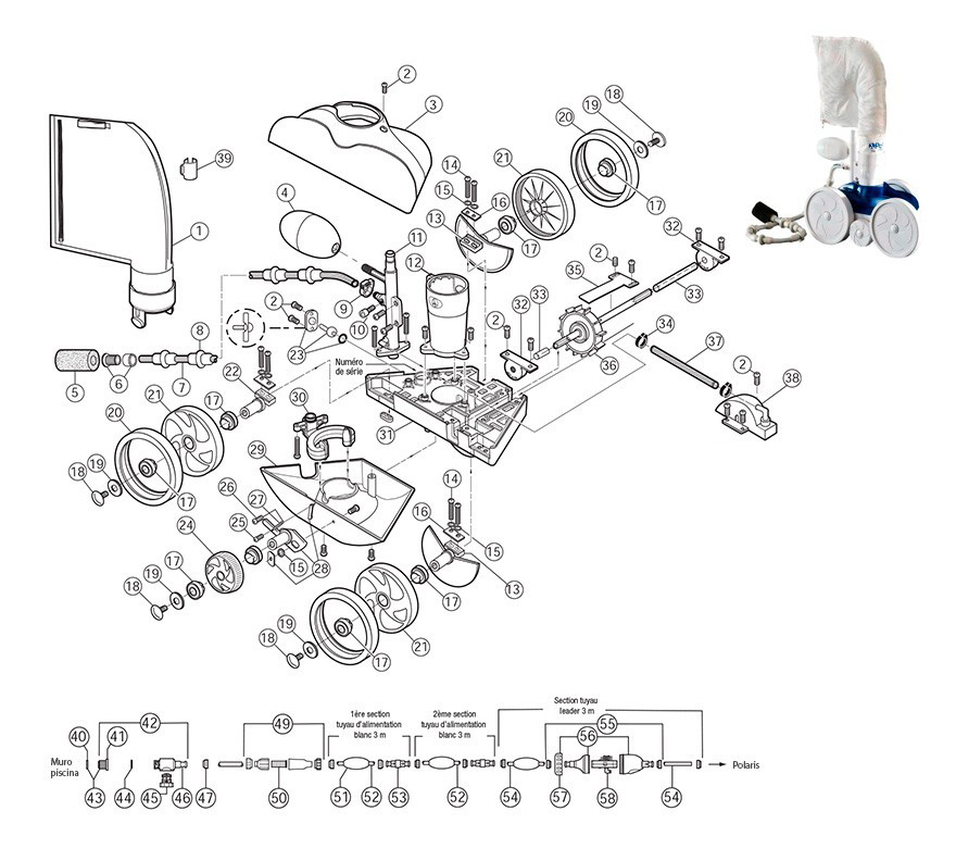 Recambios Polaris 280