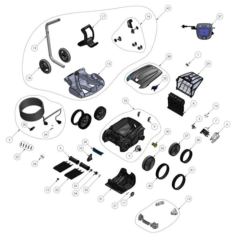 Recambios Zodiac OV 3480