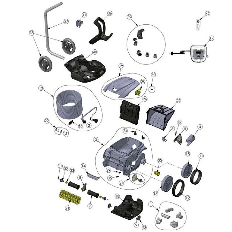 Recambios Zodiac OV 3500