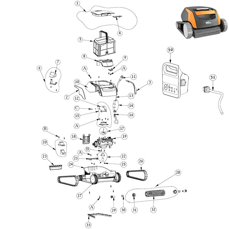 Dolphin E25 Parts