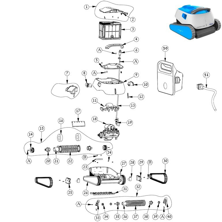 dolphin energy 200 spare parts