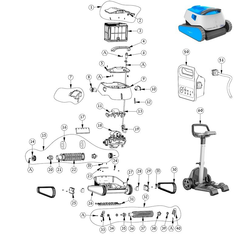 dolphin energy 300 spare parts