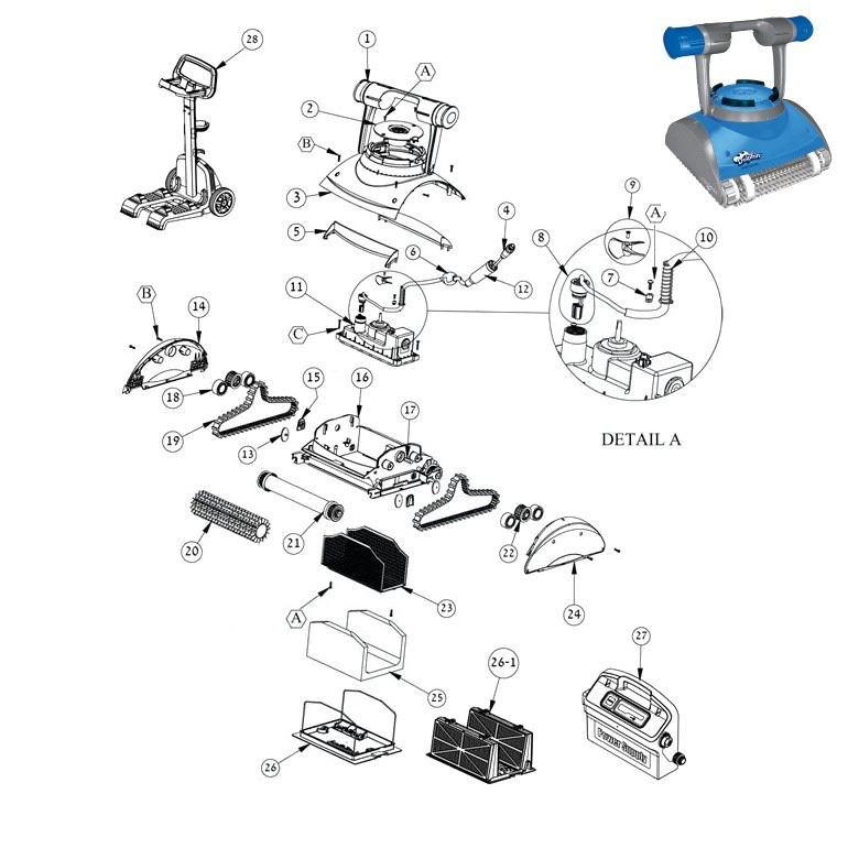 Dolphin Master M4 Parts