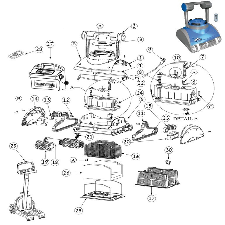 Dolphin Master M5 Parts