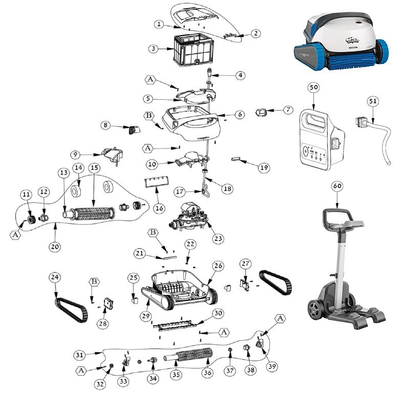 Dolphin S300 Parts