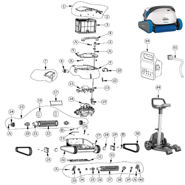 Dolphin s300i Parts