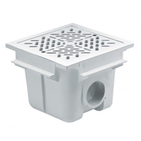 Drain with square ABS grating 210 mm x 210 mm AstralPool 00258